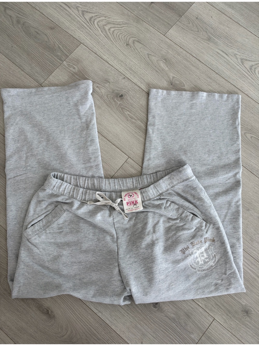 PINK Victoria's Secret Light Gray Girls' Sweatpants